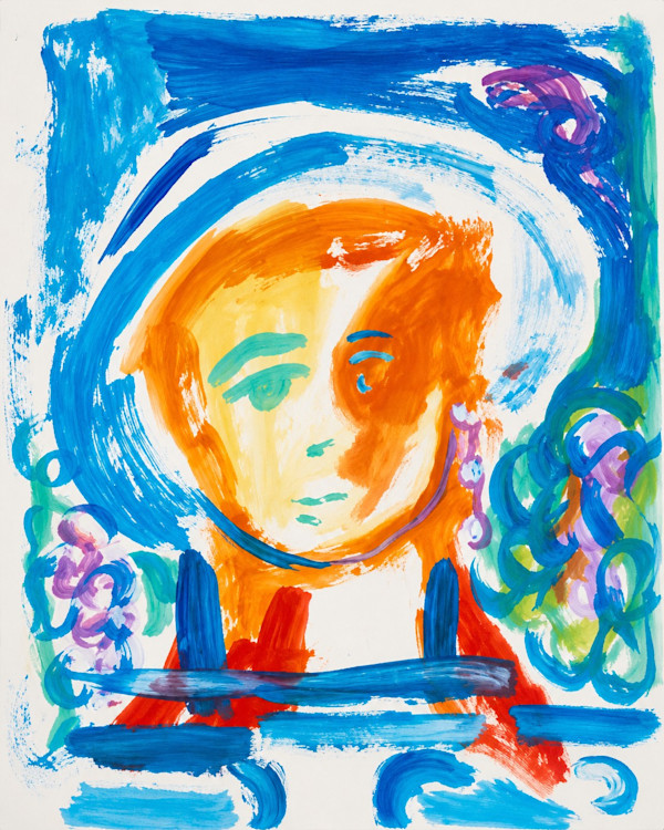 Oil on Paper 17 by Alan Wood-Thomas, Image 1.