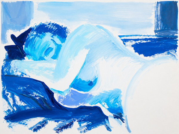 Oil on Paper 20 by Alan Wood-Thomas, Image 1.