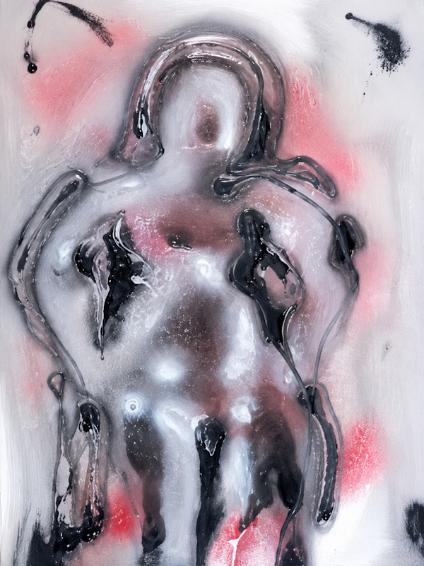 Oil on Paper 46 by Alan Wood-Thomas, Image 1.