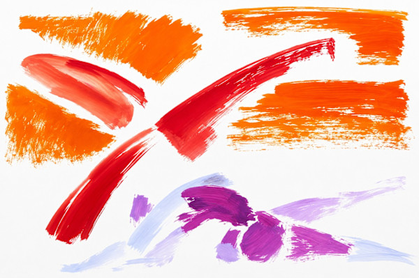 Oil on Paper 55 by Alan Wood-Thomas, Image 1.