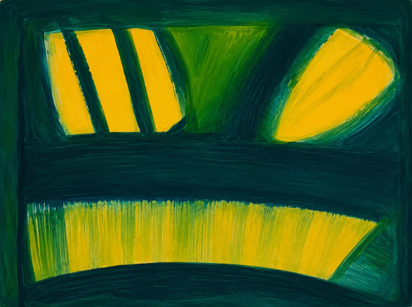 Oil on Paper 59 by Alan Wood-Thomas, Image 1.