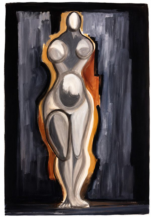 Oil on Paper  70 by Alan Wood-Thomas, Image 1.
