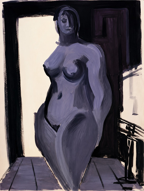 Oil on Paper  71 by Alan Wood-Thomas, Image 1.