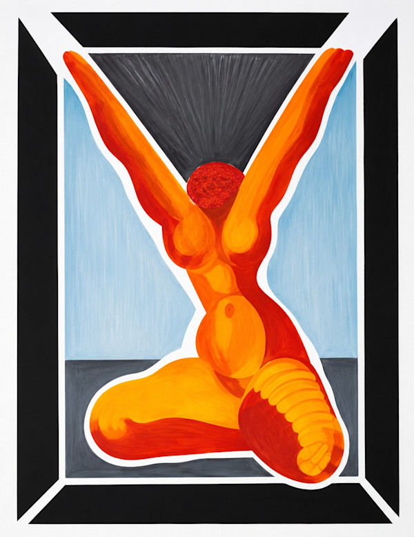 Oil on Paper   73 by Alan Wood-Thomas, Image 1.