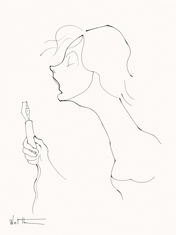 Jazz Singer 33 by Alan Wood-Thomas