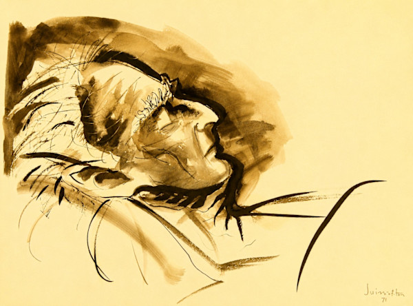 Father in Repose 2/3 by Alan Wood-Thomas, Image 1.
