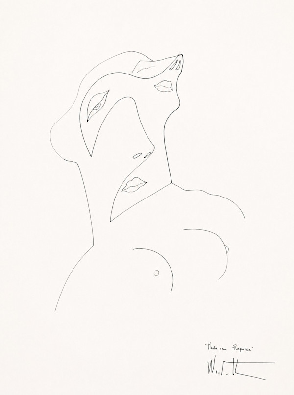Mada in Repose by Alan Wood-Thomas