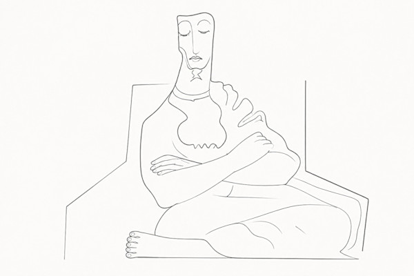 Portrait  45 by Alan Wood-Thomas, Image 1.