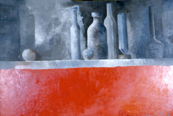 Still Life Bottles 1003 by Alan Wood-Thomas