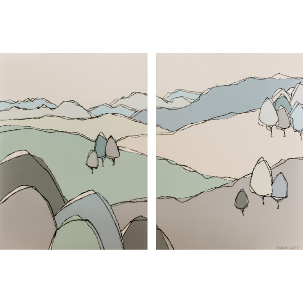 Widgee 1 & 2 , 2023 by Darren White