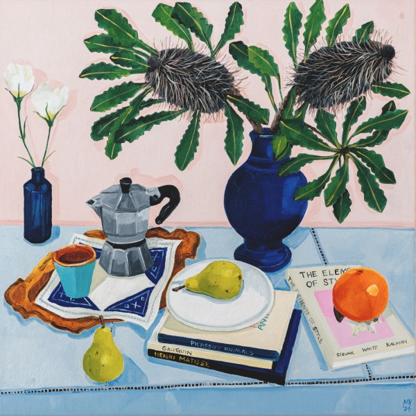 Coastal Banksias & My Old Bialetti by Melanie Vugich