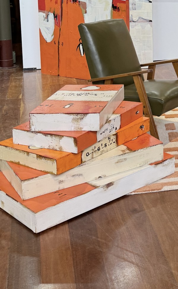 Bookstack 1 Sculpture by Ben Tankard