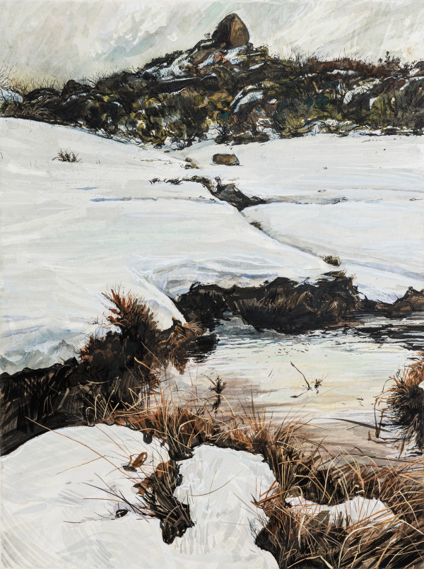 Solitary figure by Phillip Edwards