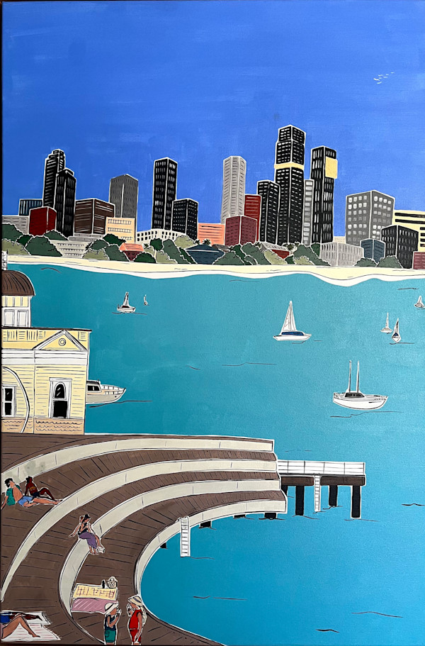 Summer in St Kilda by Charlie Nanos