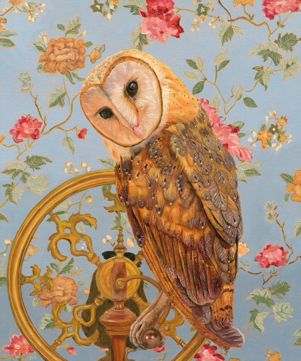 Glaukopis the Barn Owl (scan) by Fiona Smith