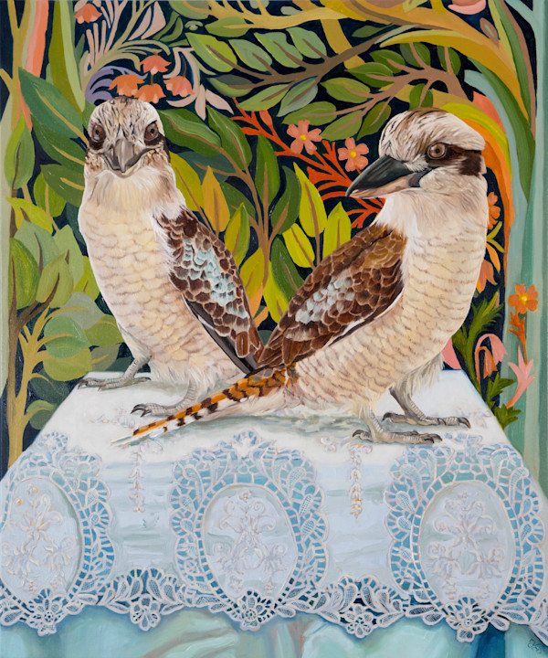 The Joke, Interrupted - Kookaburras by Fiona Smith