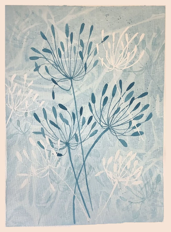 Agapanthus Buds by Kristine Mosher Tarrow (Krinlox)