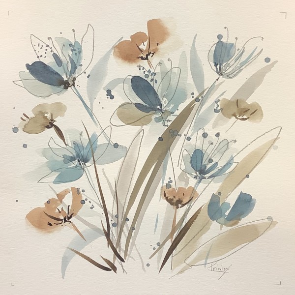 Coastal Blooms 2 by Kristine Mosher Tarrow (Krinlox)