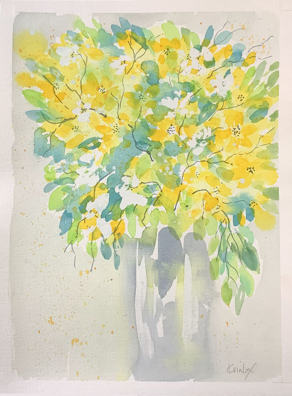 Spring  Twigs by Kristine Mosher Tarrow (Krinlox)