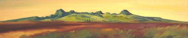 Sutter Buttes from the Southeast by Roger Ewers