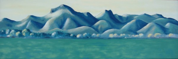 Sutter Buttes from the South by Roger Ewers