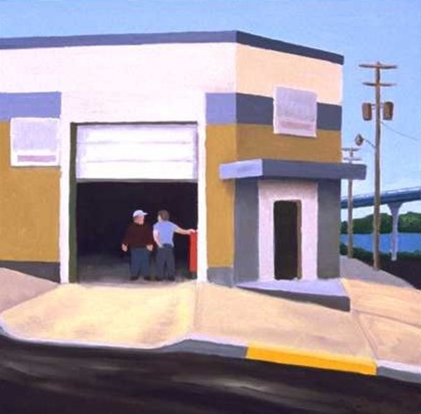 Battery Shop on Mississippi by Roger Ewers