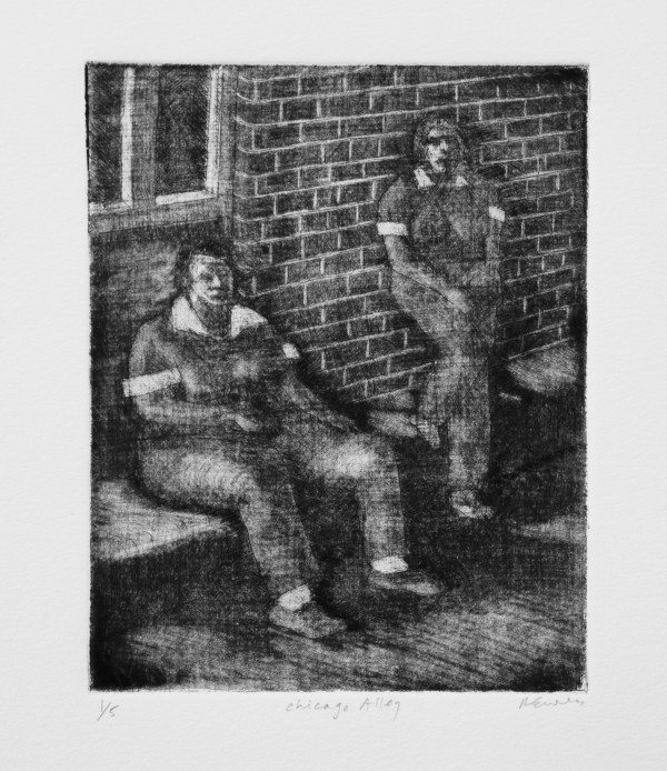 Women in Alley by Roger Ewers