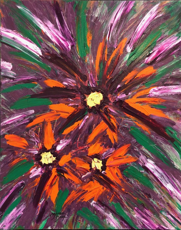 Fire Flower by Michael Dane
