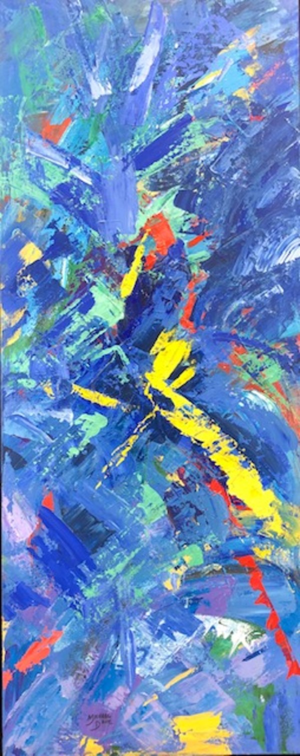 Yellow Flare by Michael Dane