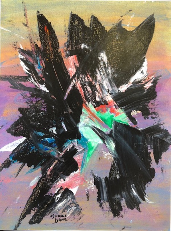 Black Splash #2 by Michael Dane
