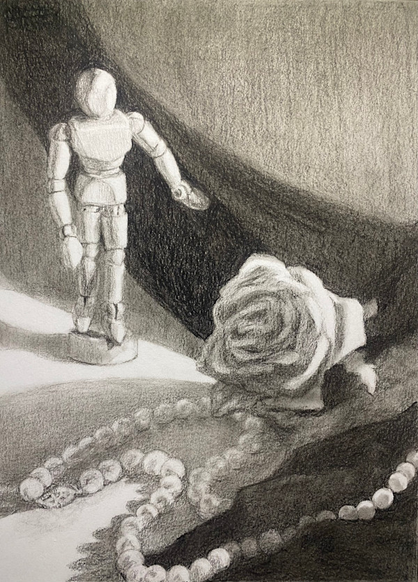 NMA Still Life Composition Assignment by Tia Sunshine Art, Image 1.