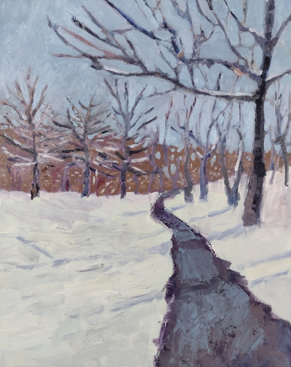 Path through the Snow by Matt Carrano