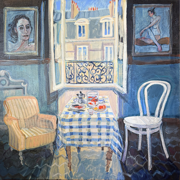 Goldfish Blue by Christine Webb