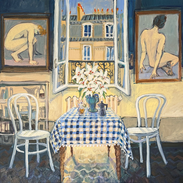 Paris Lilies by Christine Webb