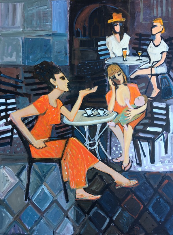 Ladies at the Bar II by Christine Webb