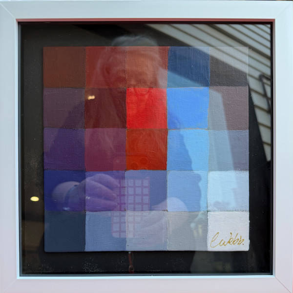 Red Blue Harmony by Christine Webb, Image 4.