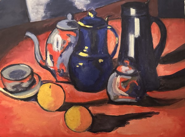 Oranges, after Vlaminck  (1907–8) by Lisa N. Peters