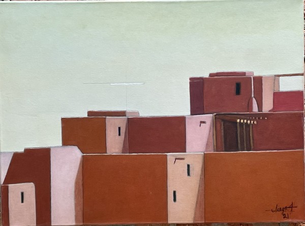 MI PUEBLO I by Diego Herrera
