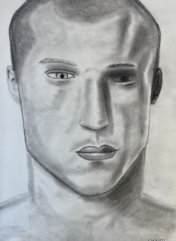 Male Face by Diego Herrera