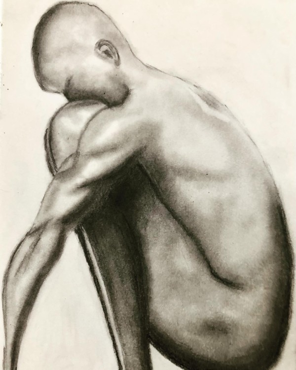 Nude Male 1 by Diego Herrera