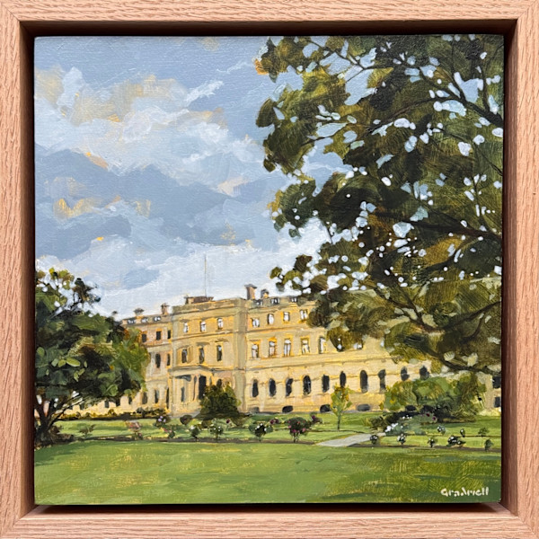 Arrupe From The Rose Garden I by Kate Gradwell