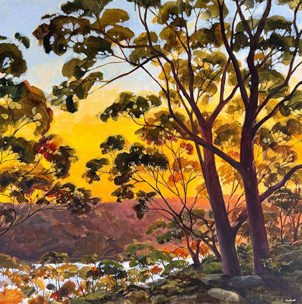 Middle Harbour Twilight by Kate Gradwell
