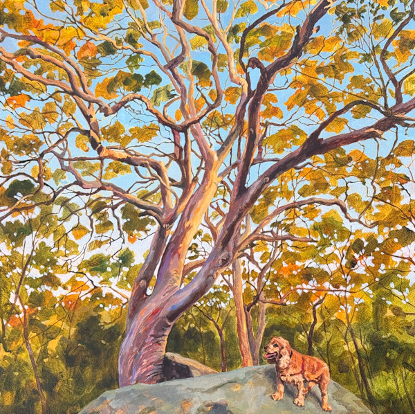 Cookie and The Family Tree (Commission) by Kate Gradwell