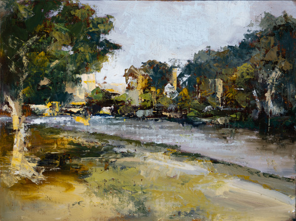 Plein Air Study #1 : Orleigh Park West End by Jason Hawkins