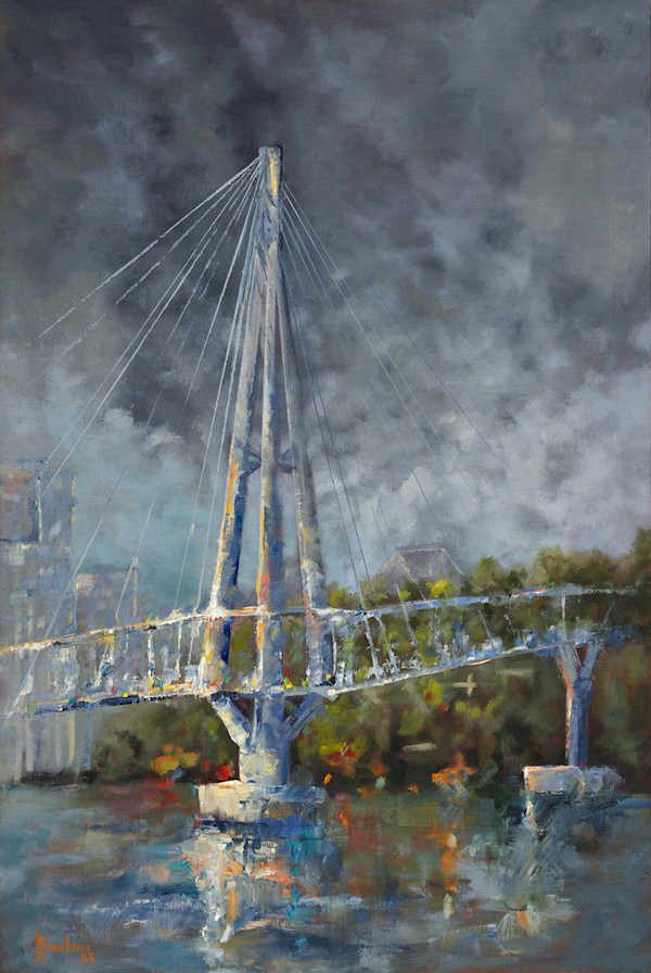 Kangaroo Point Bridge by Jason Hawkins