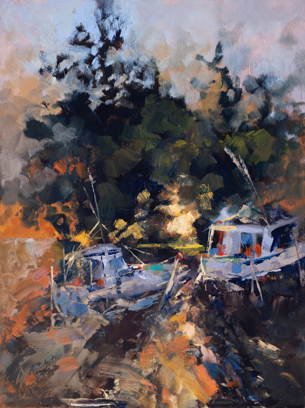 Wynnum Creek Plein Air by Jason Hawkins, Image 1.
