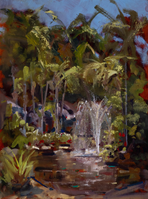 Botanic Gardens Plein Air by Jason Hawkins