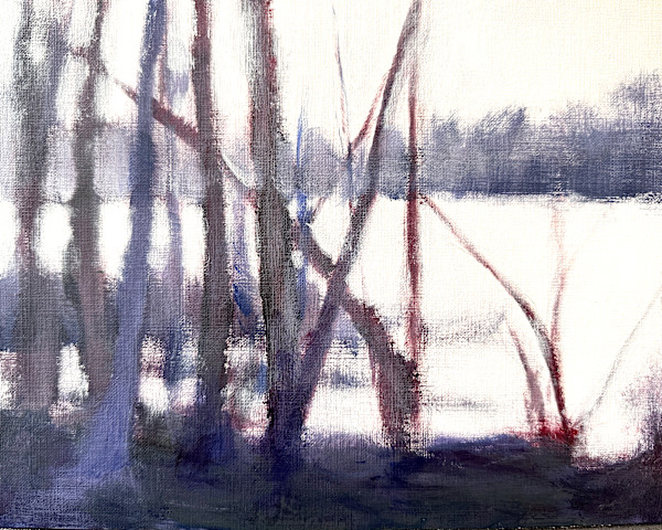Winter Landscape by Elizabeth Hasegawa Agresta