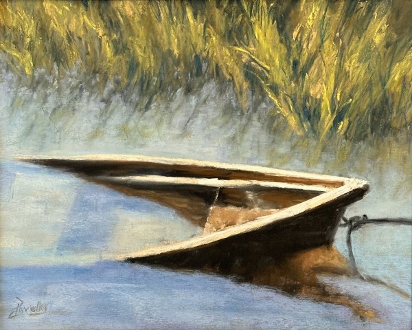 Sunken Rowboat by Diane Pavelka