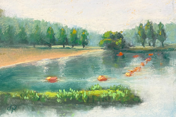 Red Buoy's at Dawn by Diane Pavelka, Image 2.